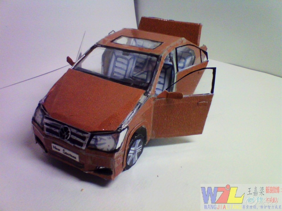 汽车模型制作手工教程