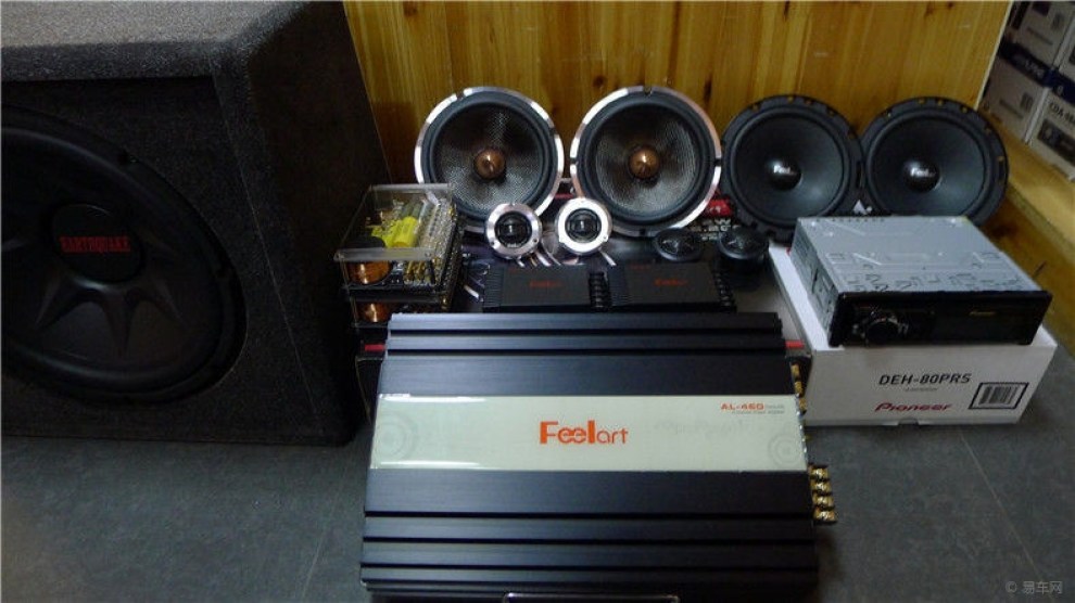 【起亚新佳乐升级芬朗汽车音响+四门环保隔音