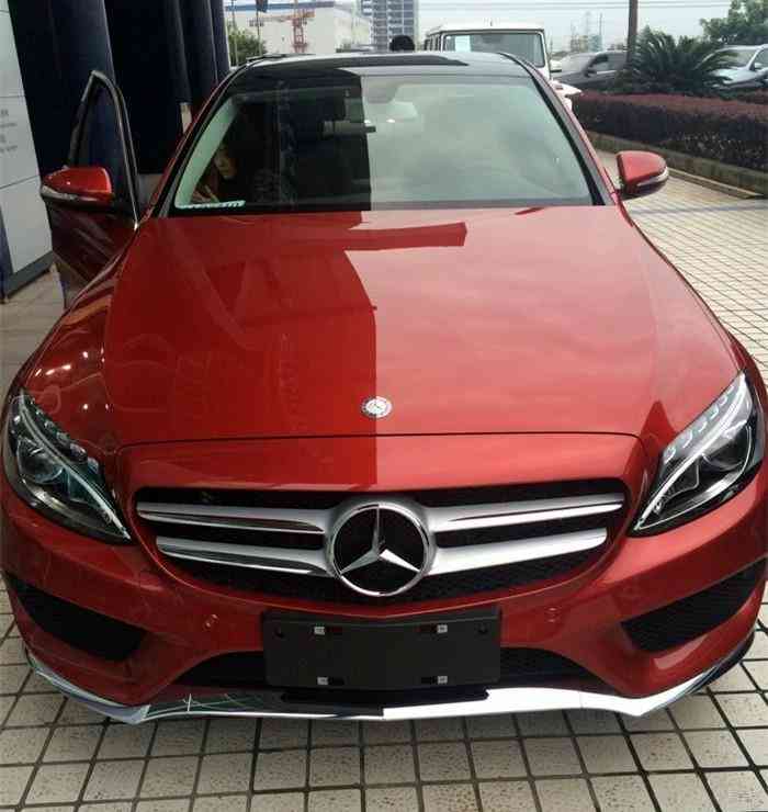 【红色C200L大标运动版】奔驰C级论坛论坛