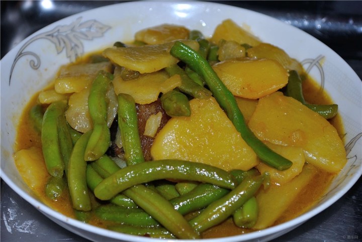 【【快乐厨艺】土豆块炖豆角】_美食之旅论坛_汽车论坛-易车网