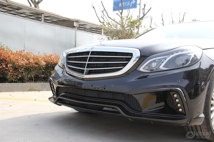 【14款奔驰E级 改装 WALD外观包围套件】_上