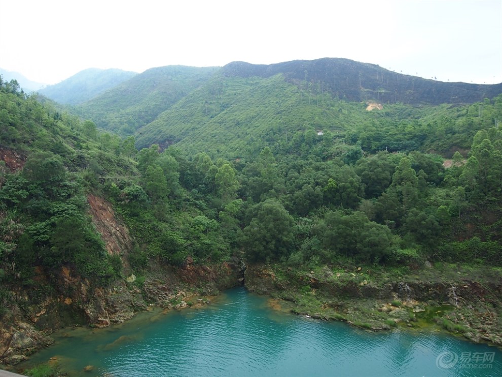 龙颈水库看风景