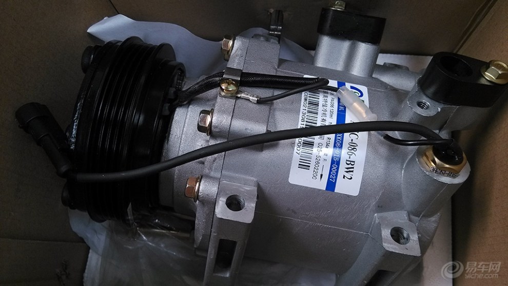 【西安M4更换奥特佳压缩机、更换减震等】_哈