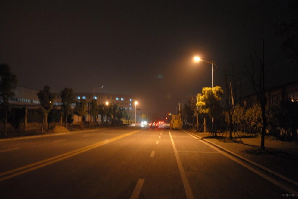 北边区道路夜景欣赏走走记录生活经历