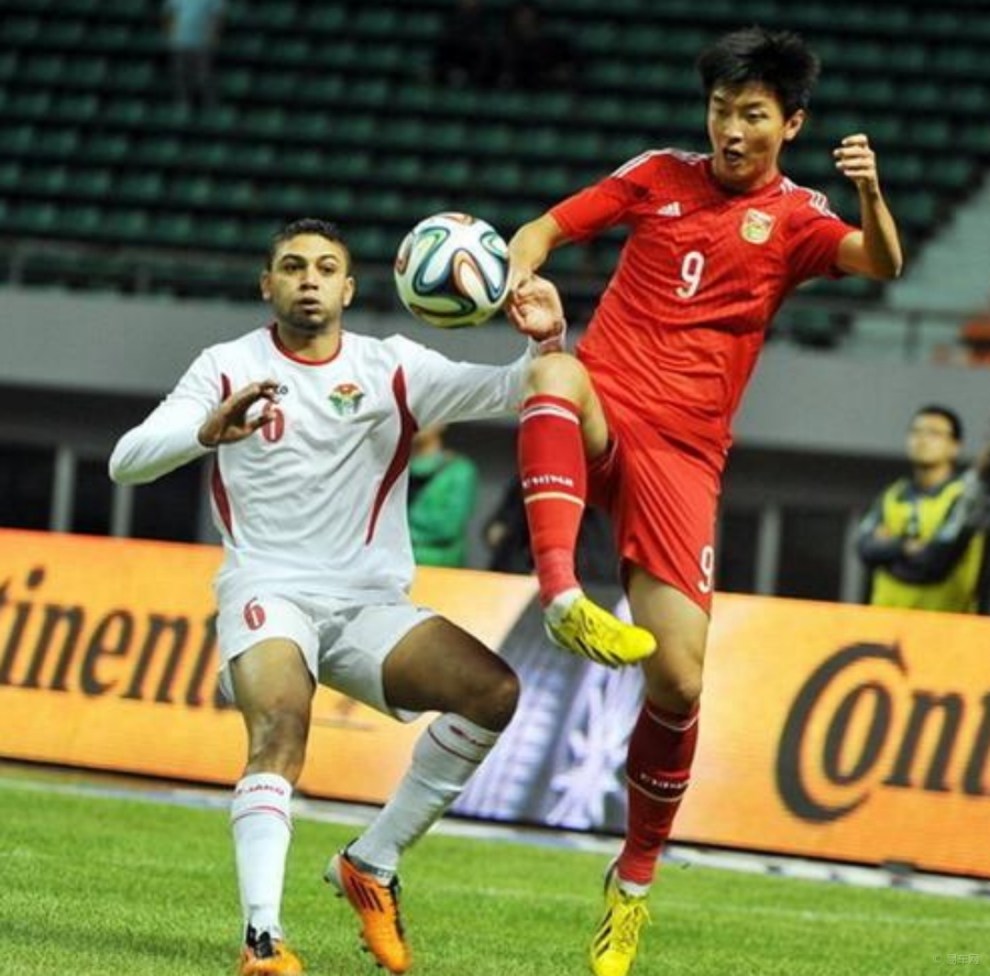 【【足球盛宴】中国vs约旦 冰城之战 赛后球员