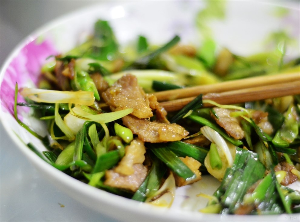 【家常私房菜之青蒜炒肉片】_辽宁论坛图片集
