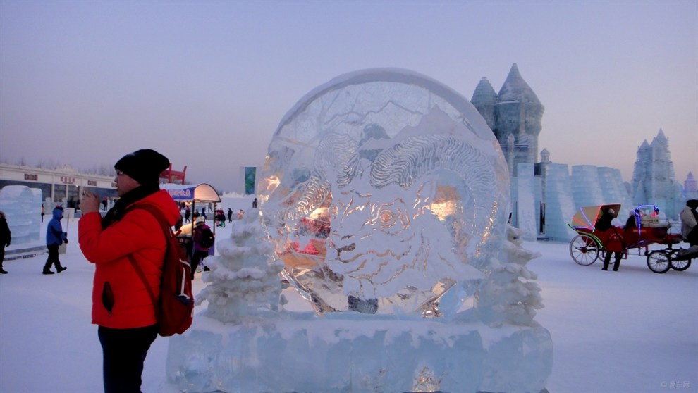 【【原创分享】寒冬到哈尔滨看冰雕】_黑龙江