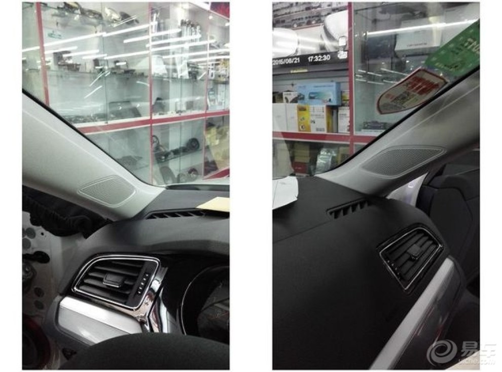 【凌渡音响改装摩雷圣美歌新科前后行车记录仪