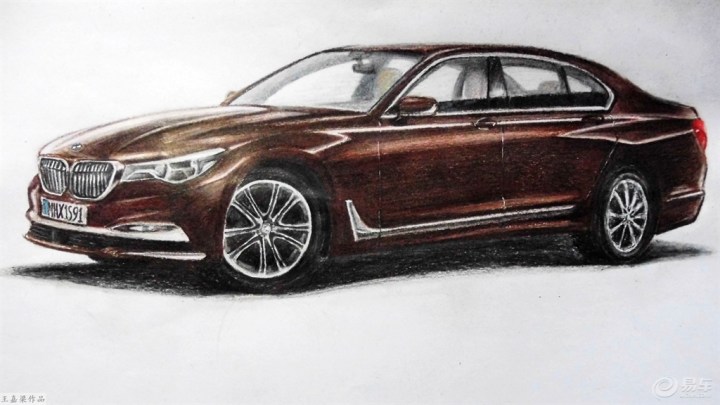 【我画宝马7系】新世代商务舱——bmw 7series