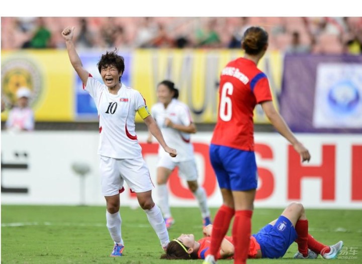 【东亚杯女足赛:朝鲜2-0胜韩国成功卫冕2】_易