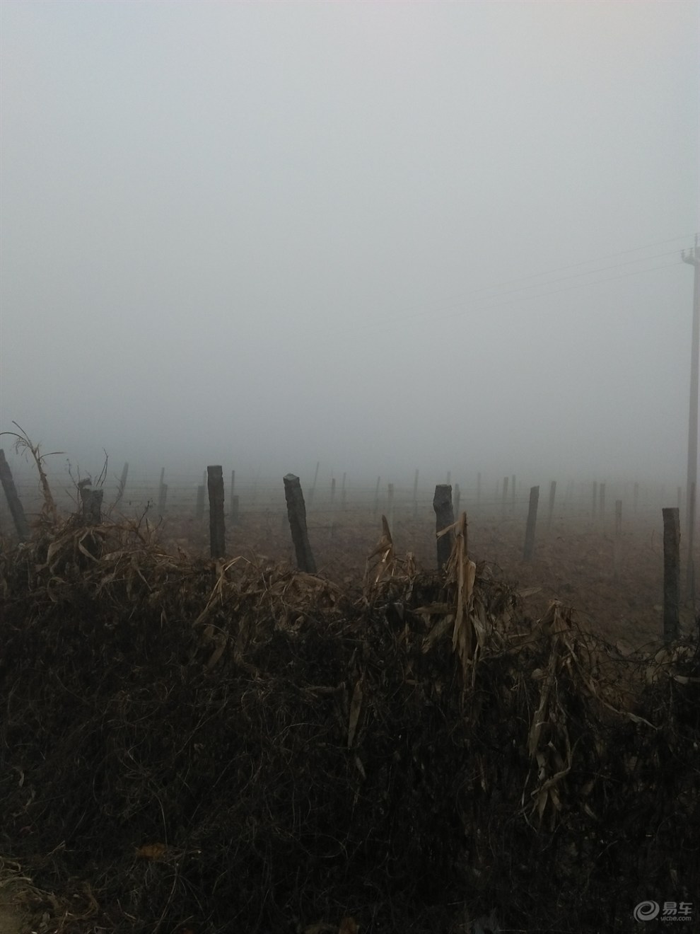 【雾霾笼罩下的乡村】_长城C30论坛图片集锦