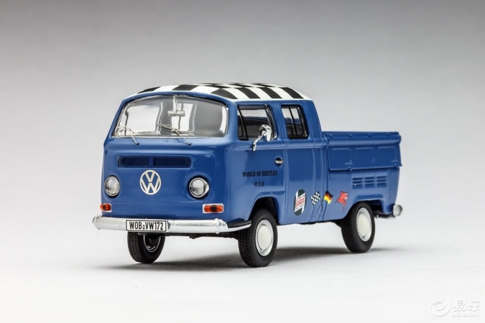 【【Mic收藏】大众T2拖车】_汽车模型论坛图