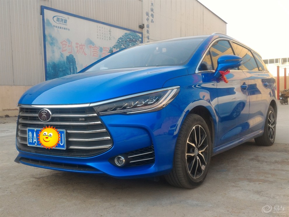 宋max宝石蓝提车,多图分享,确实高端大气上档次!