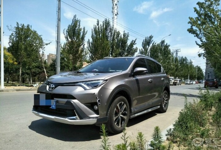 rav4荣放20铂青铜色风尚版