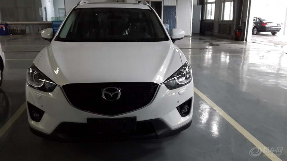 鞍山提车作业cx-5 白色尊贵 彰显不凡品味