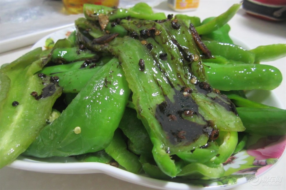 【【寻找美味私房菜】油煎青椒】_美食之旅社区图片集锦_汽车论坛-易