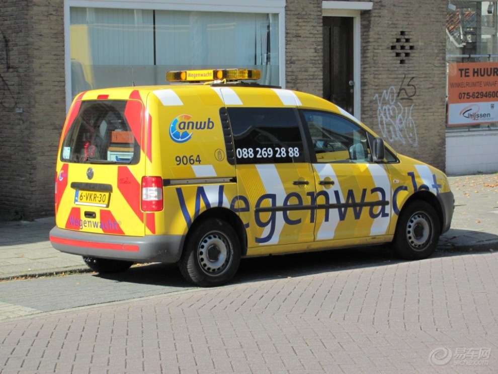 只发精品1:50 大众 wegenwacht 涂装道路救援车