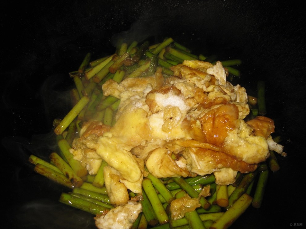 【快乐厨艺第五季】水云间之美食作业——炒蒜毫