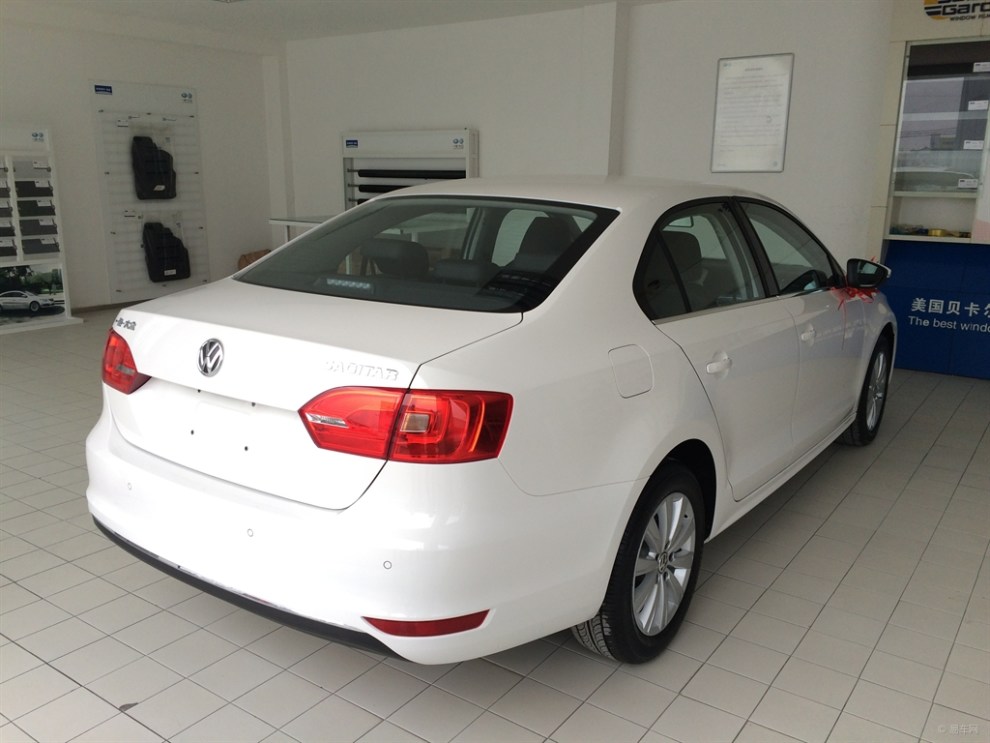 小城市也有大优惠 白色速腾1.6提车分享