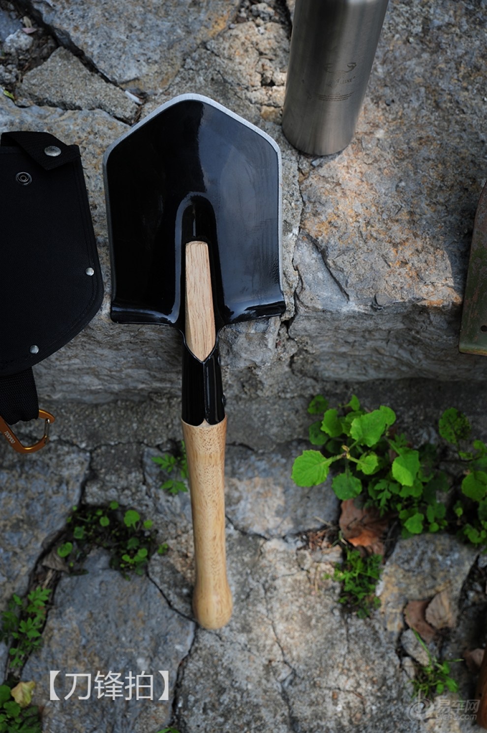 【刀锋拍·户外怪兵器4】美国冷钢:工兵铲