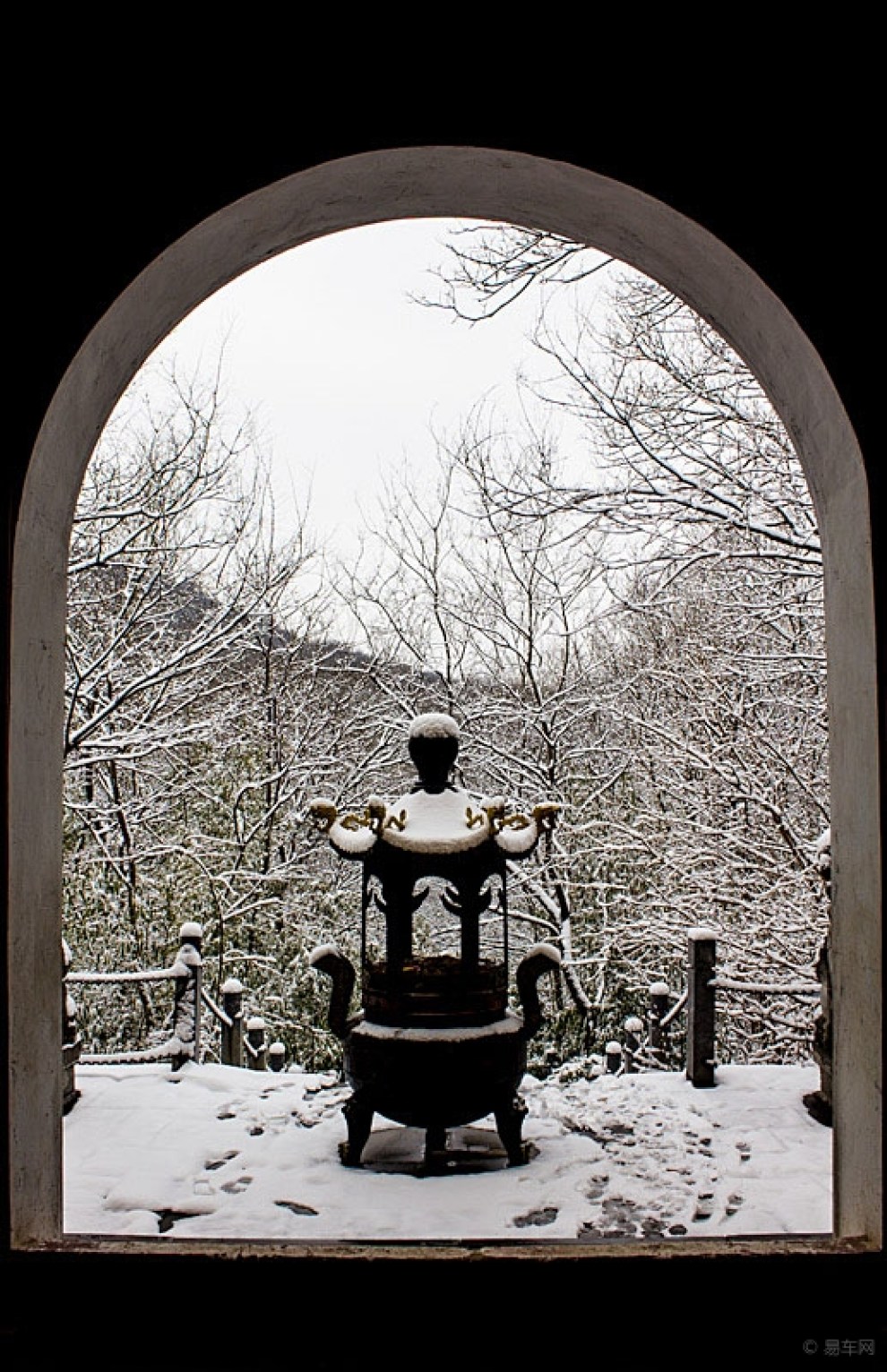 铁山寺雪景