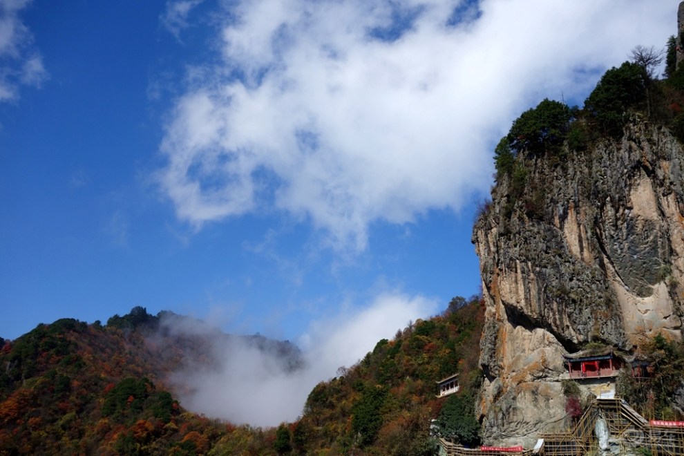 【【金秋十月;魅力陝西】 南宮山秋景】_陝西論壇圖片集錦_汽車論壇-