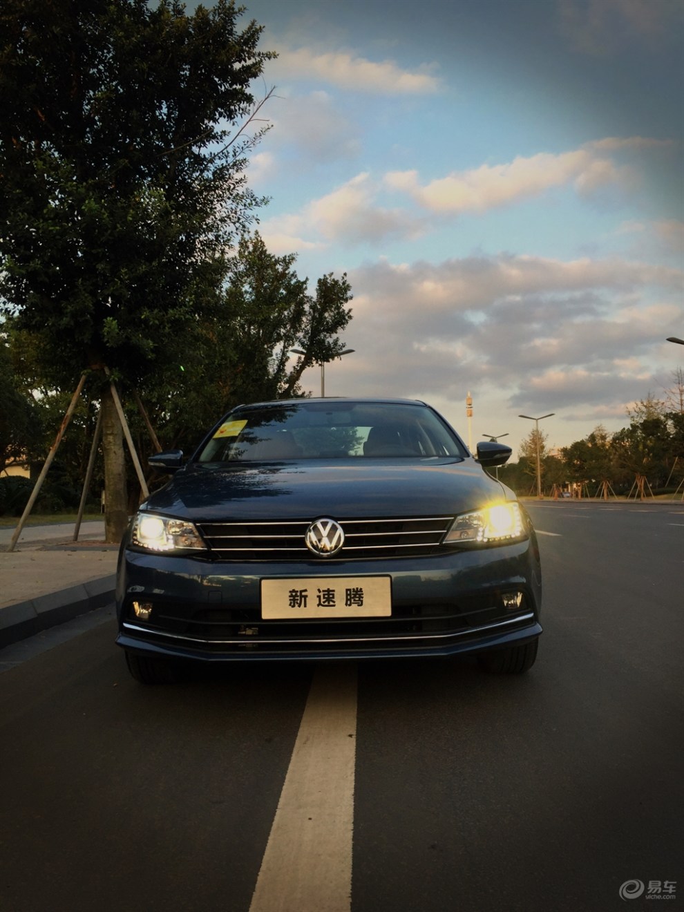 迟到的作业,孔雀蓝230tsi全新速腾,有你很满意