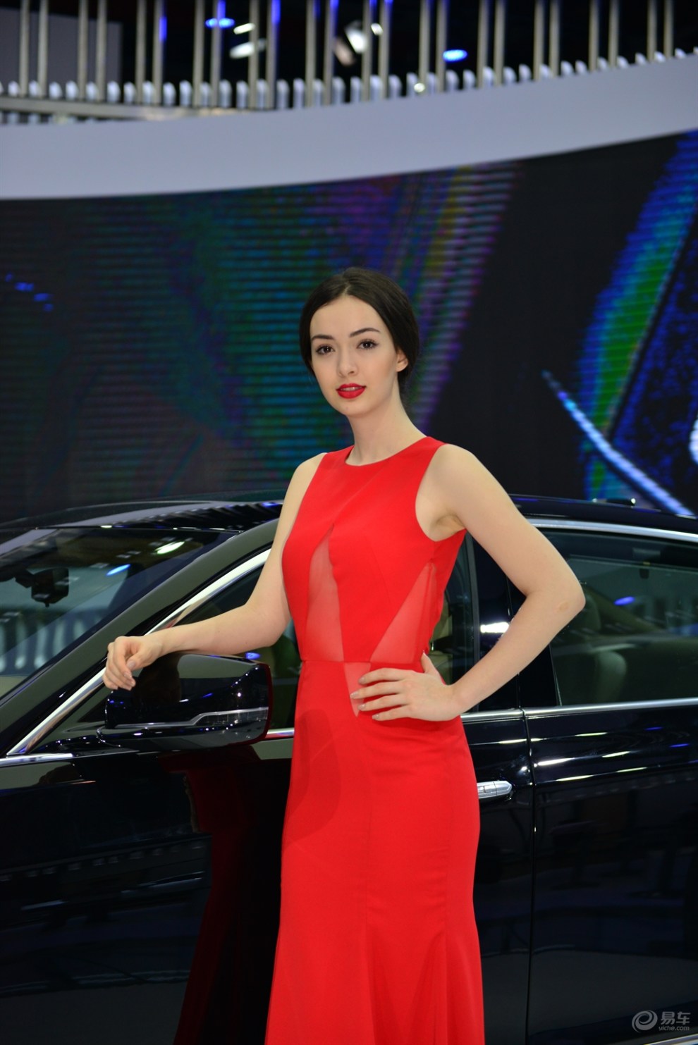 【广州车展拍客大赛】凯迪拉克靓丽车模