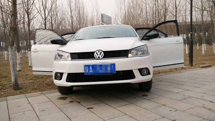 (1.4t自动捷达提车作业)