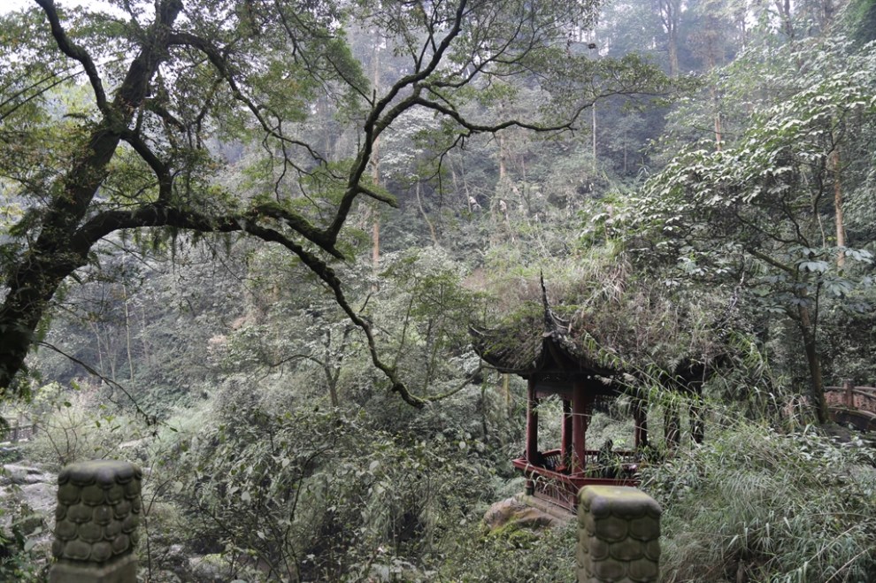 峨眉山----清音閣!