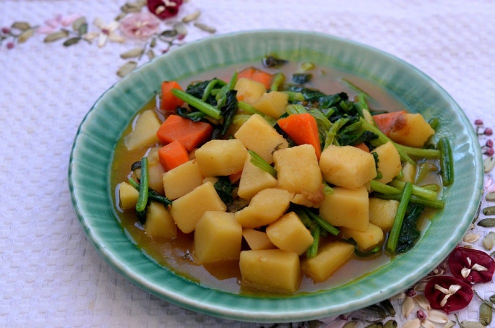 【食尚玩家第三季】菠菜炖土豆