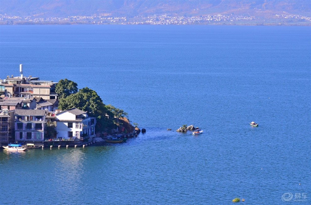 洱海雙廊風景