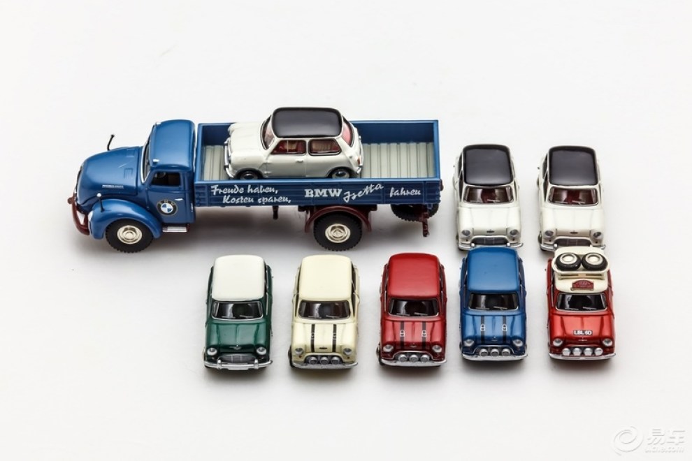 【模型达人秀】87的the italian jobs套装