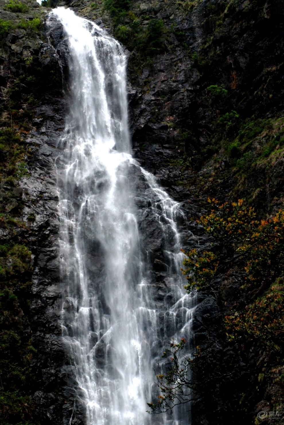 湖南江永大拍水瀑布