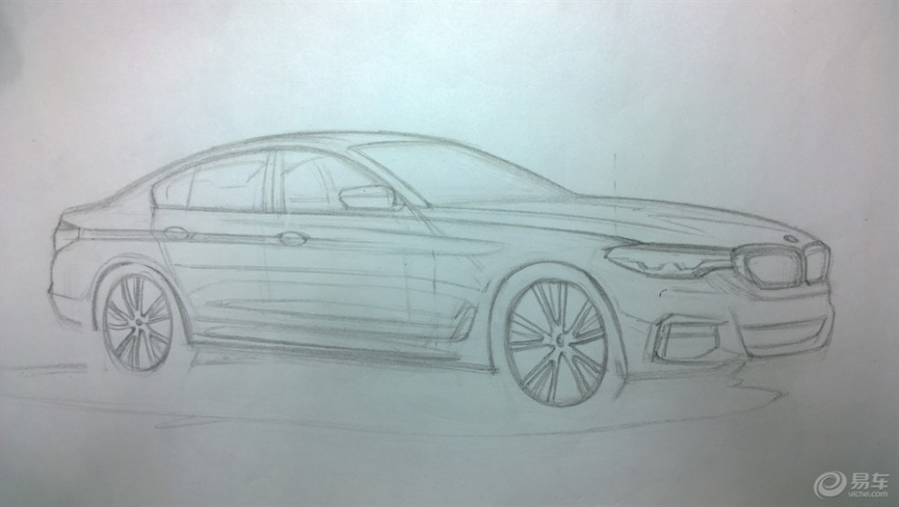 【每周易画】12月4日本周素材(宝马五系)