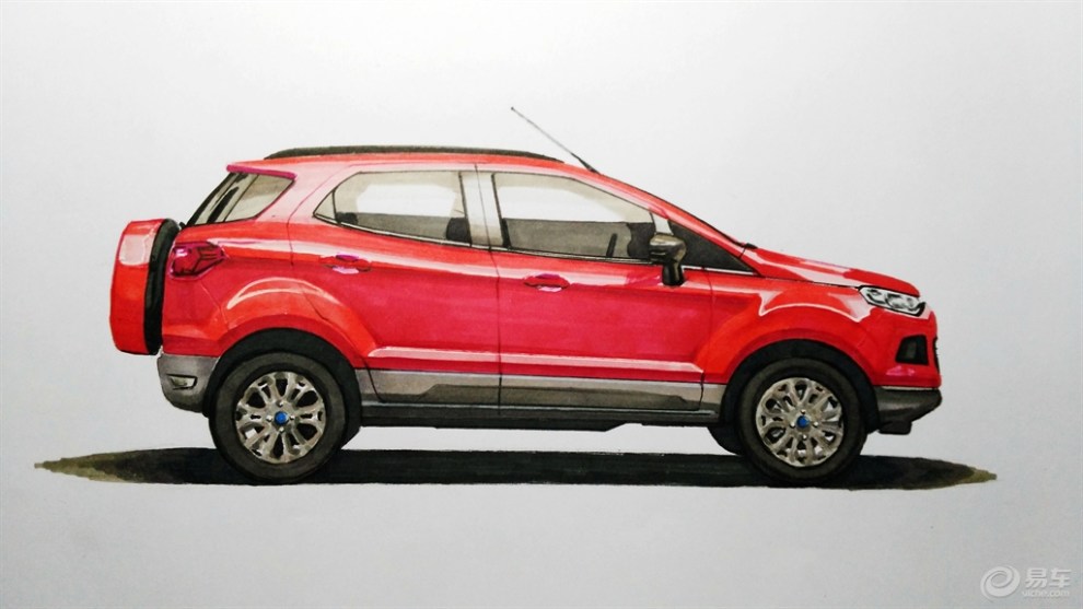 【【我画翼搏运动典藏版】手绘翼搏侧视图】_画汽车论坛图片集锦_汽车