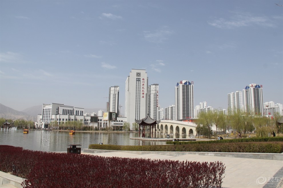 春季的刘家峡新区