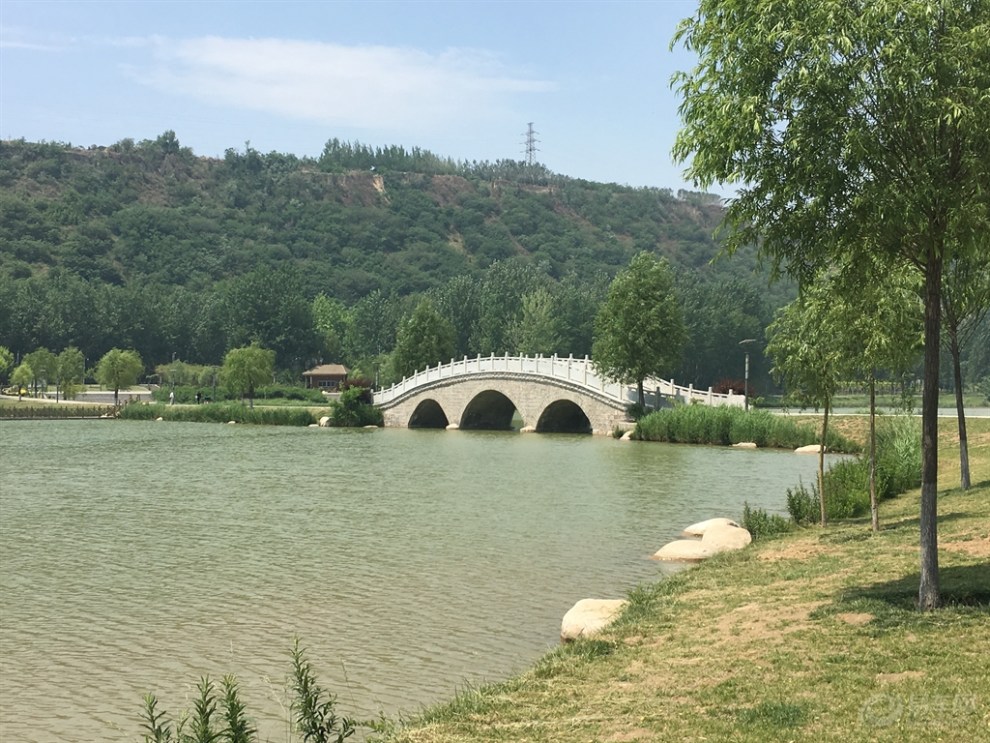 夏日的黃河公園