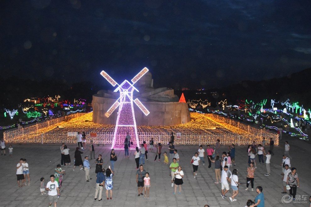 【北京睿騁之家車友會】夜遊蟒山公園森林夢幻燈光節