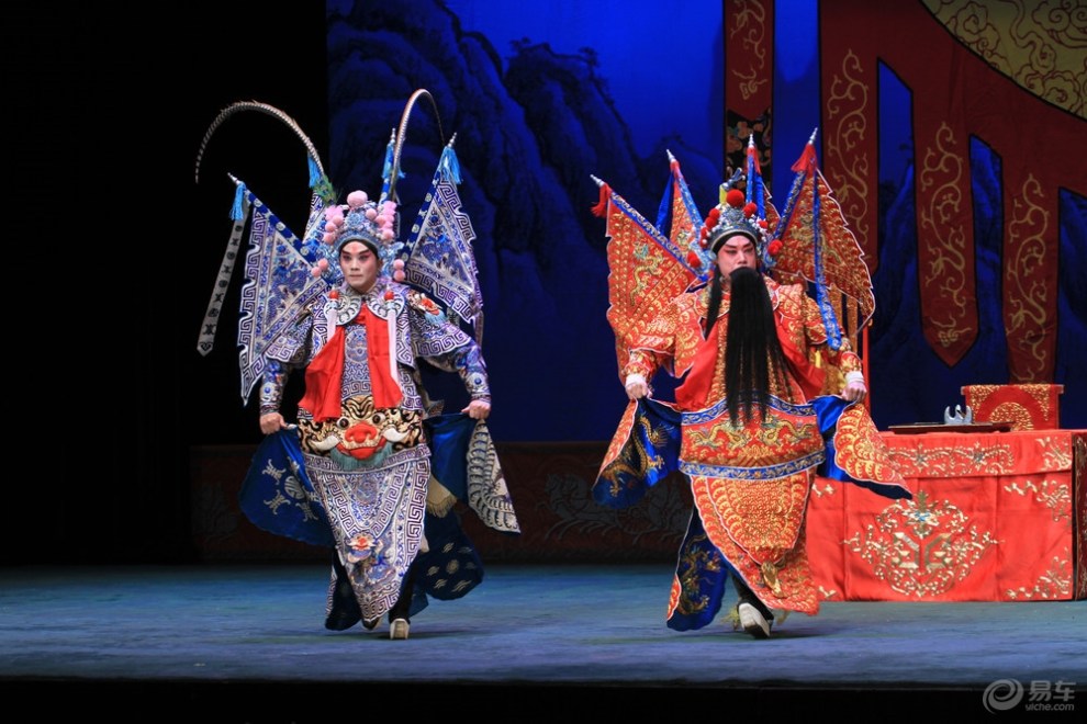 天津市评剧院在滨湖剧院上演评剧《对花枪》剧照