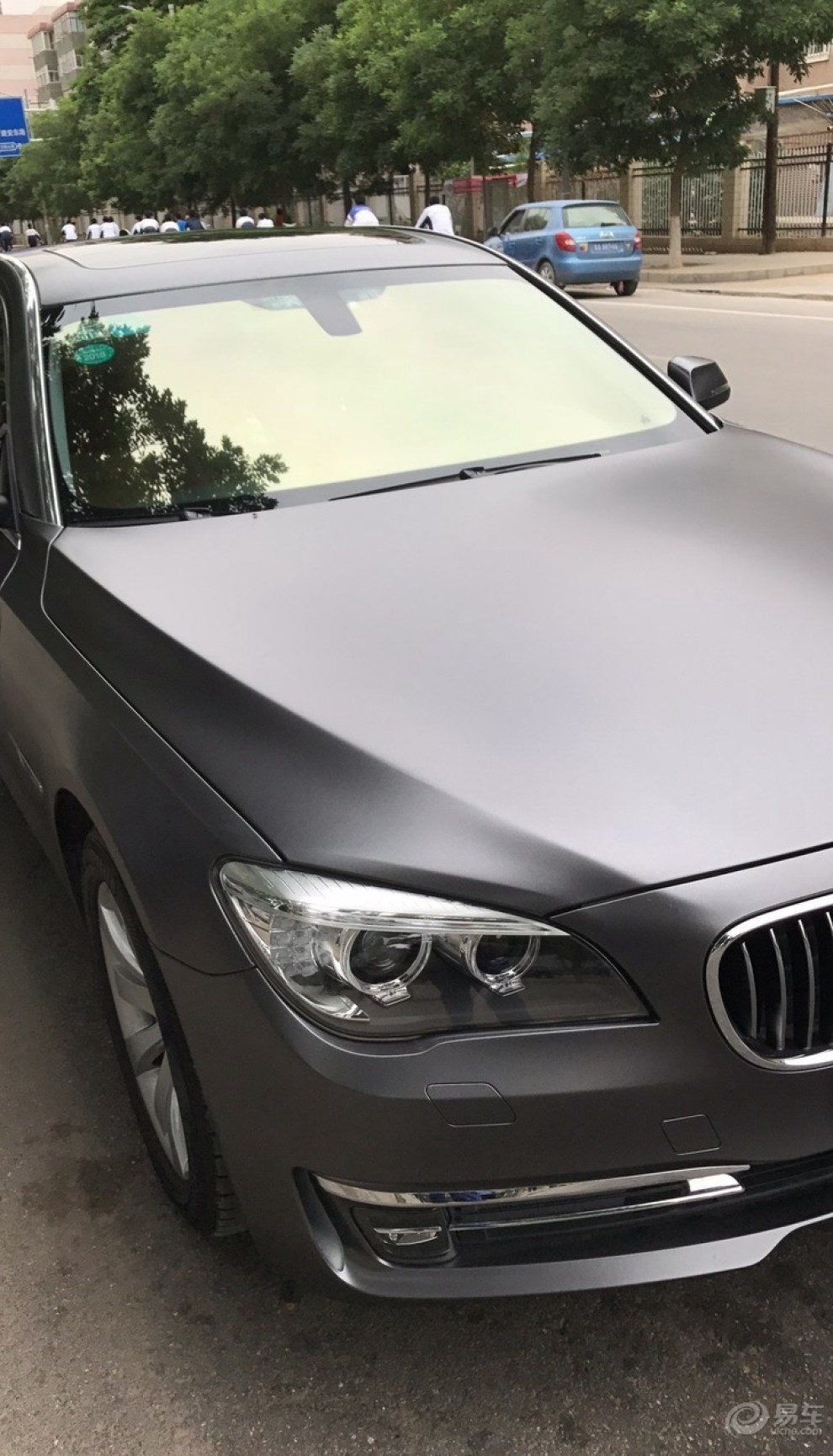 西装暴徒,宝马730改色作业