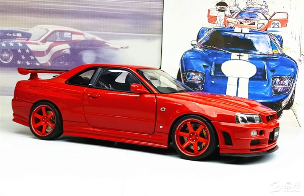r34 gtr r-tune   rays te37rt