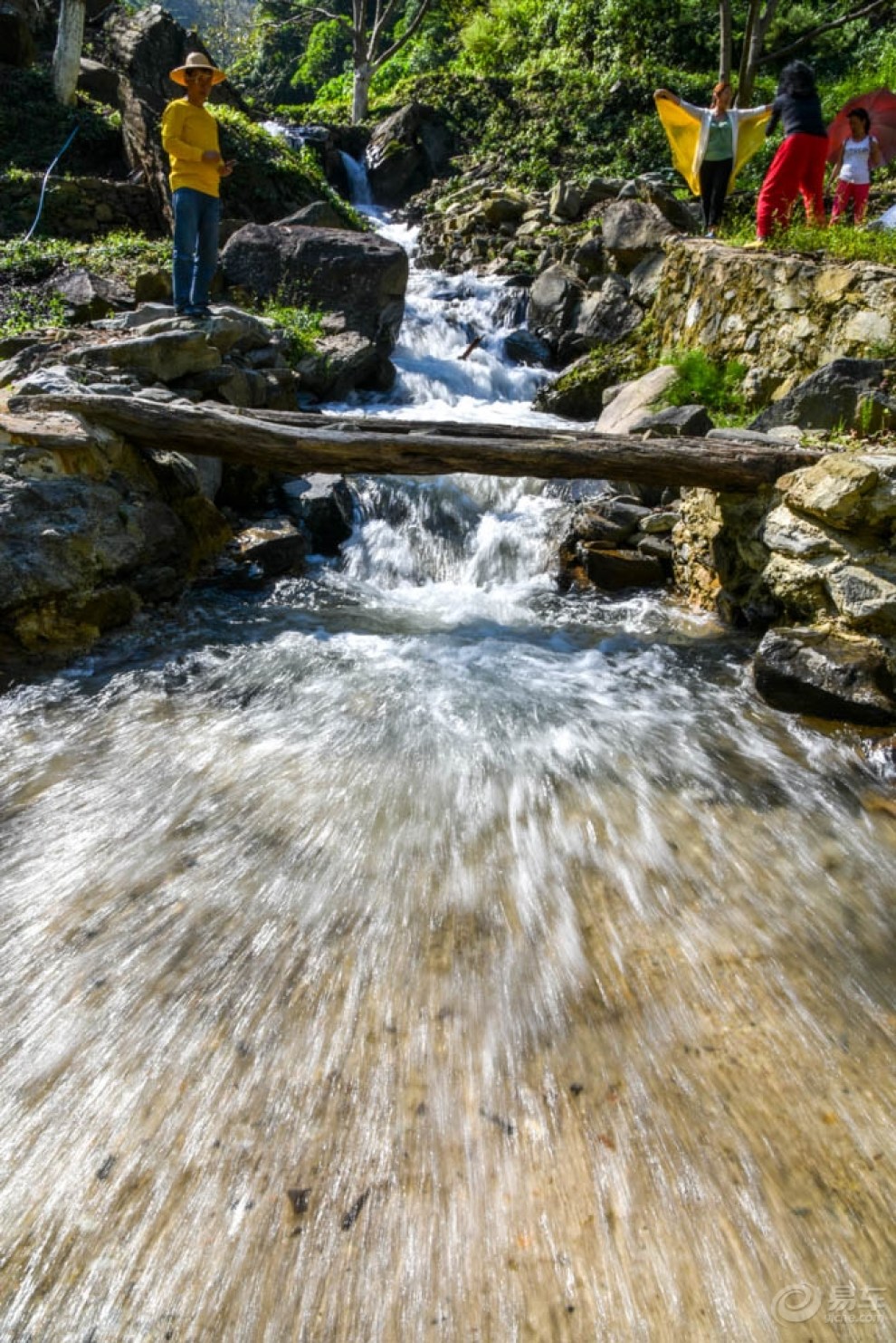 尝试拍摄--流动的水