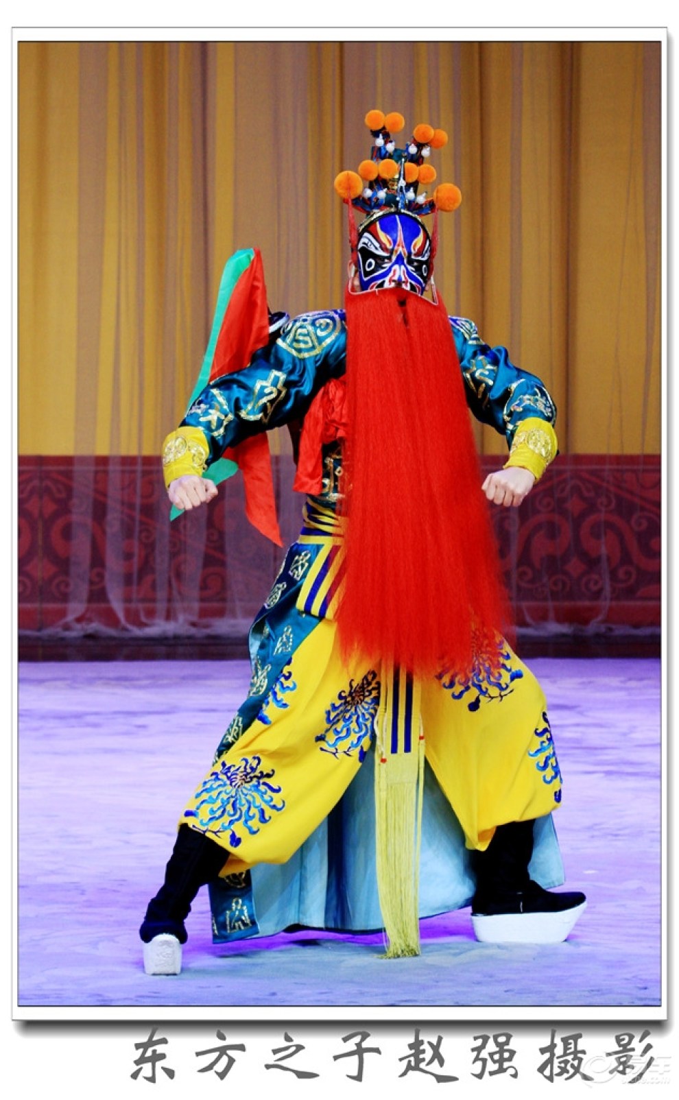 天津青年京剧团演出京剧《盗御马》剧照主演刘泽帅