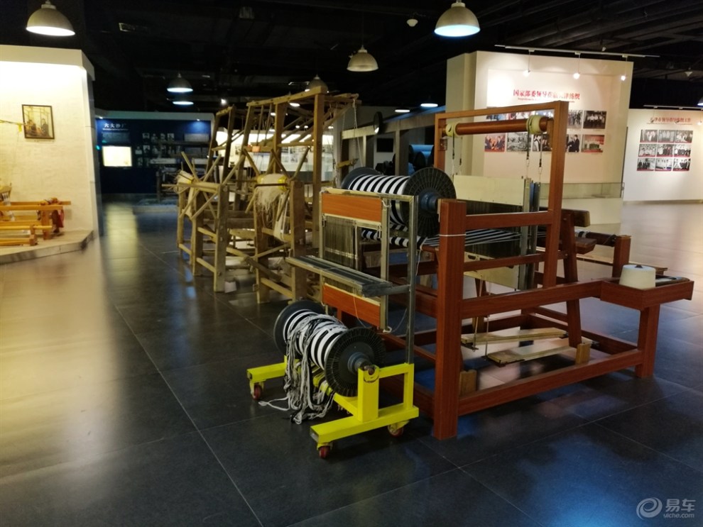 参观天津纺织博物馆