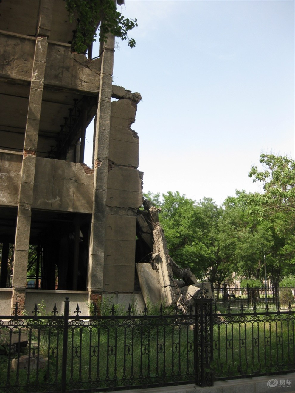 唐山河北理工大学地震遗址