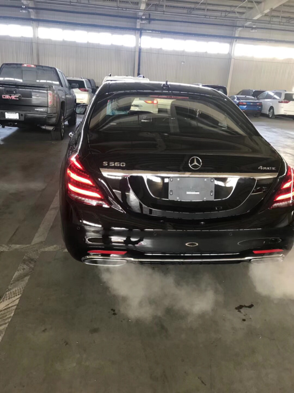 18款美规奔驰s560四驱