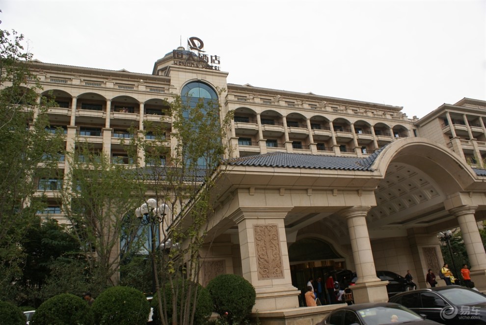 天津美景推荐,花园一样的酒店"天津蓟县恒大酒店".(中)