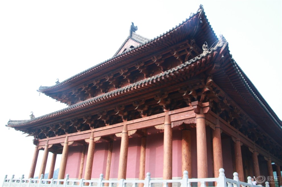 【无锡长安suv联盟】自驾游重建中的蓟县盘山北少林寺