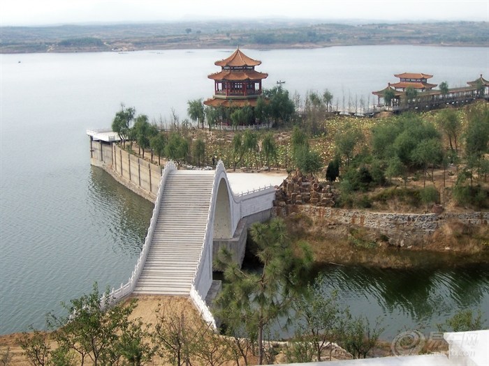 游 河北邢台临城 岐山湖旅游度假村——在开发中